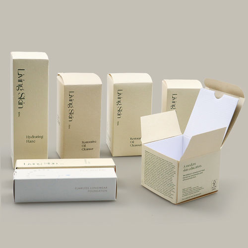 Latest company news about पर्यावरण के अनुकूल इम्बोसिंग कस्टम पैकेजिंगः अपने स्किनकेयर उत्पादों को बढ़ाएं